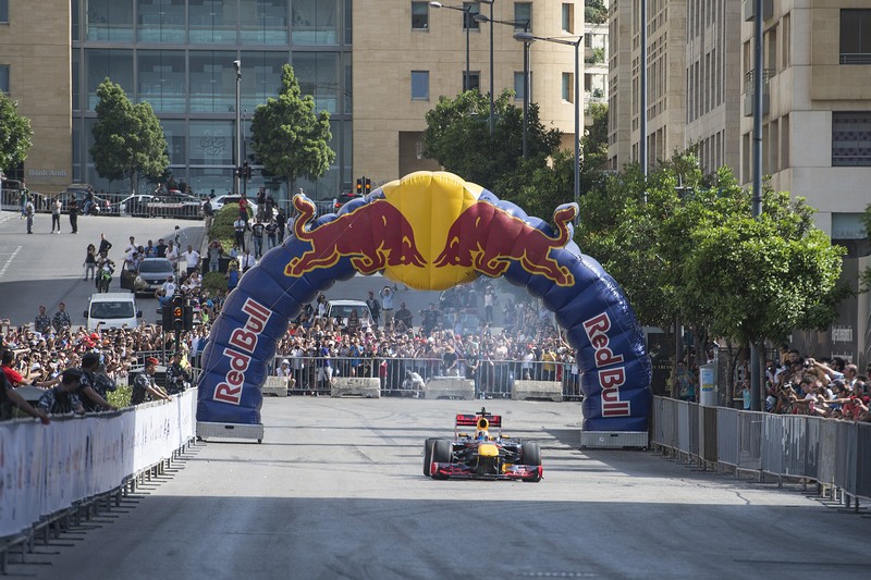 Red Bull F1 Showrun Beirut